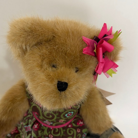 NWT!! Retired BOYDS Bears by Enesco Sprinkle Flutterlee 16" Floral Dress Bear - Picture 4 of 14